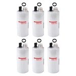 6X Fuel Filter With Water Separator For Freightliner Peterbilt Volvo FS1003 New. Price: $80.67.