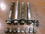07 09 Lexus RX350 Front K-frame Crossmember Mounting Bolts Used. Price: $47.96.