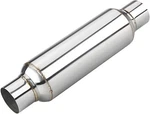Lcgp 2.5" Inlet & Outlet 16" Overall Length, Silver New. Price: $54.29.