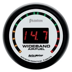 Auto Meter Phantom Series 2-1/16" Wideband Air/fuel Ratio Gauge, 10:1-17:1 Afr New. Price: $293.93.