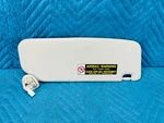 Lexus SC430 Driver Sun Visor Ecru: LA00 2007 2008 2009 2010 Oem Used. Price: $95.00.