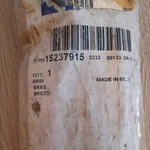 New Genuine Gm Passenger Side Windshield Wiper Arm 15237915. Price: $44.50.