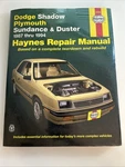 Haynes 30055 Repair Manual Dodge Shadow Plymouth Sundance/duster 1987-1993 Zbc New. Price: $11.08.