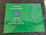 New 2012 Ford F-650 F-750 Truck Wiring Diagram Factory Manual Shop Book Paper. Price: $39.99.