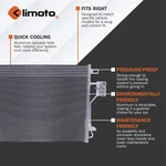 Klimoto A/c Condenser Compatible With Dodge Durango -;jeep Grand Cherokee New. Price: $68.98.