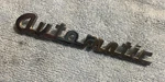 Morris Oxford Tailgate Emblem Automatic Chrome BS1004 J. Fray Used. Price: $19.00.