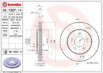 Brembo Disc Brake Rotor- 09736711C02 New. Price: $74.91.