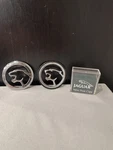 (2) Ford E7WB-6628033-AB Roof Pillar Emblem 1987-1989 Mercury Cougar Used. Price: $59.99.
