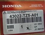 New 43022-TZ5-A01 Oem Honda Pilot & Ridgeline 16-19 Rear Pads, Shims, And Grease. Price: $79.99.