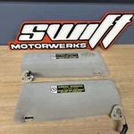 2001 Lexus IS300 Driver & Passenger Side Sun Visor Pair Tan Beige W/ Home Oem Used. Price: $69.95.