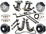 Ridetech Coilover,arm System & Wilwood Disc Brake KIT,12" DRILLED,BLACK,68-72 New. Price: $8859.99.