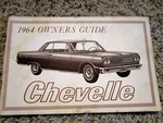 1964 Chevelle Ss Gm Factory Original Owners Manual Second Edition 3841544 Used. Price: $44.95.