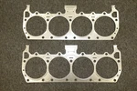 Pair 440 Steel Shim .020" Thin Head Gaskets For Mopar Dodge Big Block 383 400 Bb New. Price: $98.95.