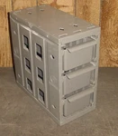 Adrian Steel DC6 3 Bin Drawer Unit Work Van Storage Rack #2 Used. Price: $89.99.