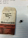 Ford C5AZ-12192-K Primary Distributor Advance Spring Motorcraft MS-474 Mustang New. Price: $16.00.