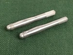 Original Stock Pair Mercedes M12X1.5 Aluminum Wheel Centering Pin, A1264030074 Used. Price: $18.00.