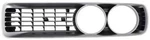 1972 Dodge Charger Front Grill W/o Concealed Headlamps Lh Drivers Side New. Price: $264.06.