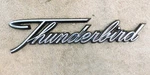 1964-1966 Thunderbird Hardtop Landau Convertible Orig Dash Rh Emblem Nameplate Used. Price: $79.00.
