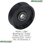 819.36167 Belt Pulley Mack Replaces 786GB41BM 786GB41M New. Price: $52.50.
