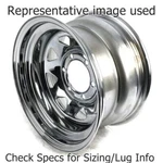 U.s. Wheel 75-5860 Rim Series Chrome 8-SPOKE 15X8 Size Each New. Price: $235.46.