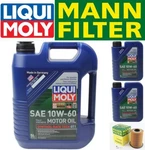 Oil Change Kit W/liquimoly 10W-60 & Mann Filter HU926/4X Bmw M3 3.0L/3.2L 96-06 New. Price: $124.48.