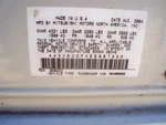 Engine Ecm Electronic Control Module Left Hand Fender Fits 05 Galant 28664579 Used. Price: $110.70.