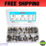 60 Pcs Electric Motor Carbon Brushes Set 10 Assorted Sizes Graphite & Copper Re New. Price: $11.83.