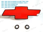 Front Black Red Bowtie Grille Emblem Silverado Tahoe Suburban Express 1994-2000 New. Price: $98.80.