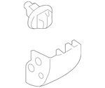 Genuine Toyota Fender Molding (left) 75858-35010 New. Price: $47.00.