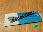Nos 1981-1985 Ford Escort Trunk Lid Emblem E1FZ-6142528-E New. Price: $20.00.