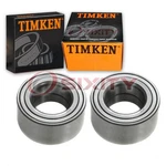 Pc Timken Front Wheel Bearings 2010-2016 Kia Forte Koup Axle Wv New. Price: $144.44.
