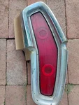 1964 Pontiac Catalina Ventura Right Tail Light Complete Lamp Assembly Original Used. Price: $110.00.