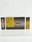 12 - Bosch Super 7555 Copper Core Spark Plugs FR7DC+ New. Price: $30.00.