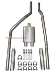 83-01 Chevrolet Gmc S10 S15 Mandrel Bent Performance Dual Exhaust -big Max Turbo New. Price: $239.95.