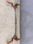 1963 1964 Ford Galaxie Custom 500 Deck Lid Trunk Hinges Torsion Bars Springs Rod Used. Price: $173.26.