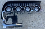 Ford Thunderbird Speedometer Dash Cluster Guages Console Chrome 1964-1966 #12 Used. Price: $400.00.