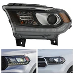 For 2016-2020 Dodge Durango Xenon/hid Headlight Led Drl Headlamp Driver Side Lh! New. Price: $283.11.