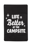 Camco Life Is Better At The Campsite Rv Door Window Light Blocking Shade Helps New. Price: $26.69.