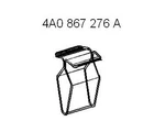 New Genuine Oem Audi Vw Clamp 4A0867276A Volkswagen. Price: $12.22.