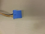 Many Mercedes W221 S550 Port 3 Wire Blue Plug Connector Pigtail 0025456440 #2 Used. Price: $15.00.