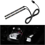 Car Led Strip Light, 24 Auto Interior Under Dash Atmosphere Lights With Usb New. Price: $13.00.