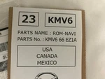 24 CX-90 CX-30 CX-5 New Original Navigation Sd Card KMV6-66-EZ1A EZ1B Fits Mazda. Price: $129.99.