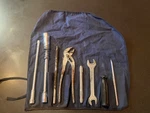 Mercedes Tool Kit Set Roll Blue Bag Pouch Vintage W208 W210 W202 W211 Used. Price: $50.00.