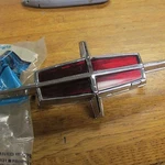 Nos 1980 1984 Lincoln And Town Car Trunk Lock Ornament Emblem E0VY-5443600-A New. Price: $229.99.