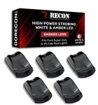 Recon Ford Super Duty 17-25 Smoked Lens White & Amber Led Cab Light Set *strobe New. Price: $235.00.