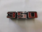 Nos Oem Chevrolet 1971 1975 Impala Caprice 350 Emblem Ornament 1972 1973 1974 Gm New. Price: $109.00.
