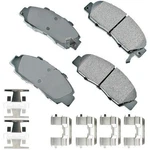 Akebono ACT503A Proact Ultra Premium Ceramic Disc Brake Pad Kit New. Price: $71.62.