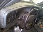 2006 Chevy Silverado Speedometer Radio Temperature Vent Bezel Trim 1513332 Used. Price: $50.00.