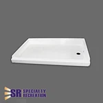 Specialty Recreation, INC134-SP2432WC Shower Pan X White Unspecified. Price: $182.50.