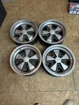 Porsche 911 944 Reproduction Fuchs Style Wheels 15 X 7 Used. Price: $850.00.